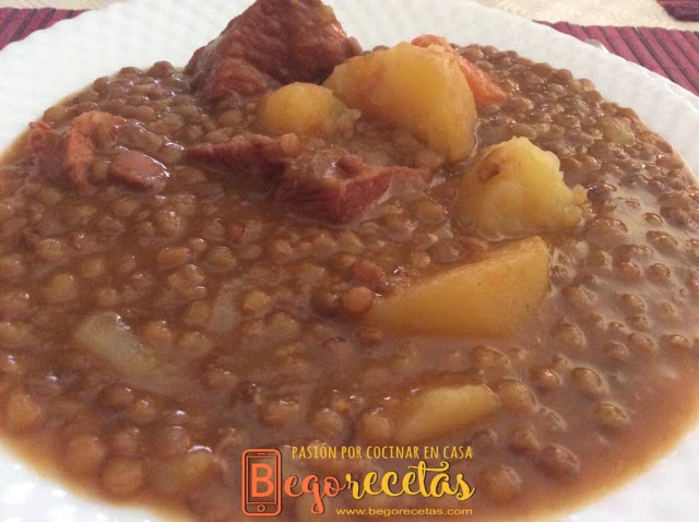 Lentejas, las de siempre, las de casa