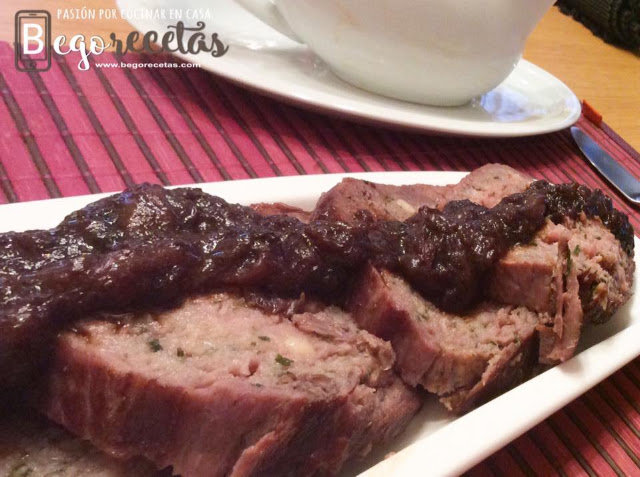 Redondo relleno con salsa de cebolla (Olla GM)