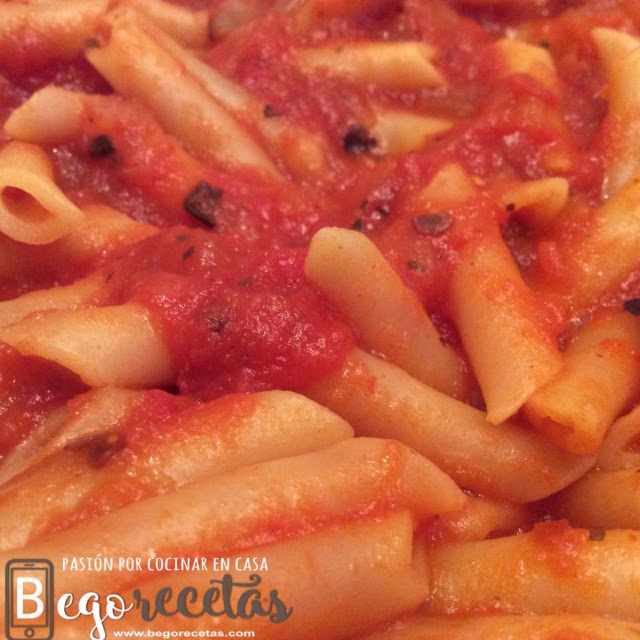 Macarrones arrabiata