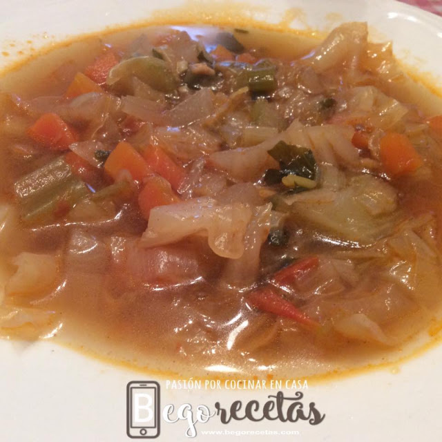 Sopa de verduras