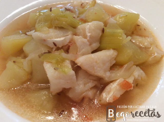 Porrusalda al estilo "Begorecetas"