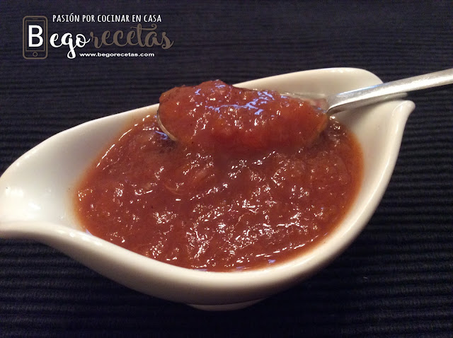 Chutney de mango, calabaza y tomate