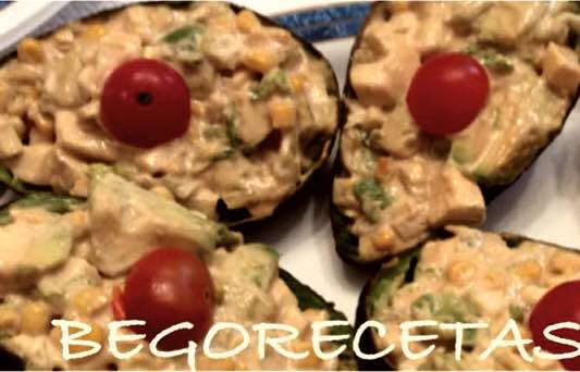 Aguacates rellenos