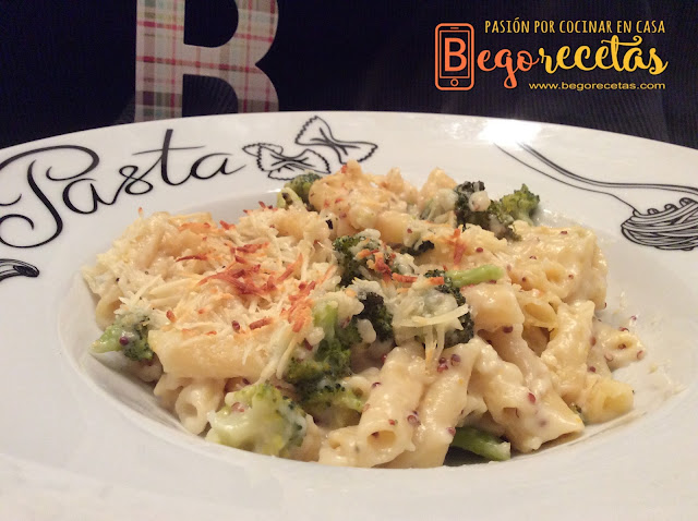Macarrones con brocoli