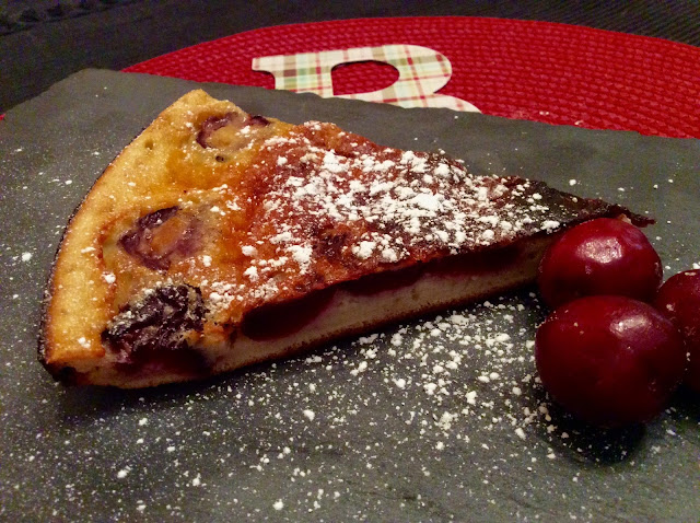 Clafoutis de cerezas 