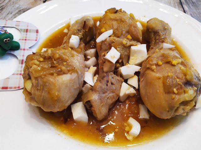 Pollo en pepitoria - Slowpot