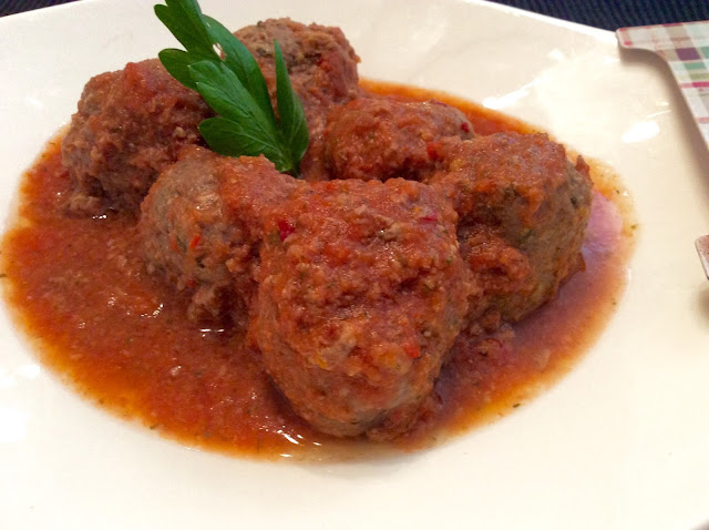 Albóndigas con tomate con mi toque especial - Slowpot