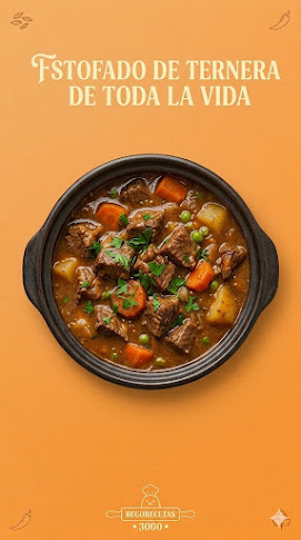 Estofado de ternera en slow cooker el