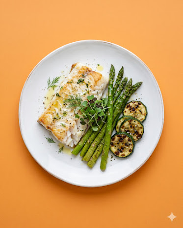 Filete de merluza al horno con